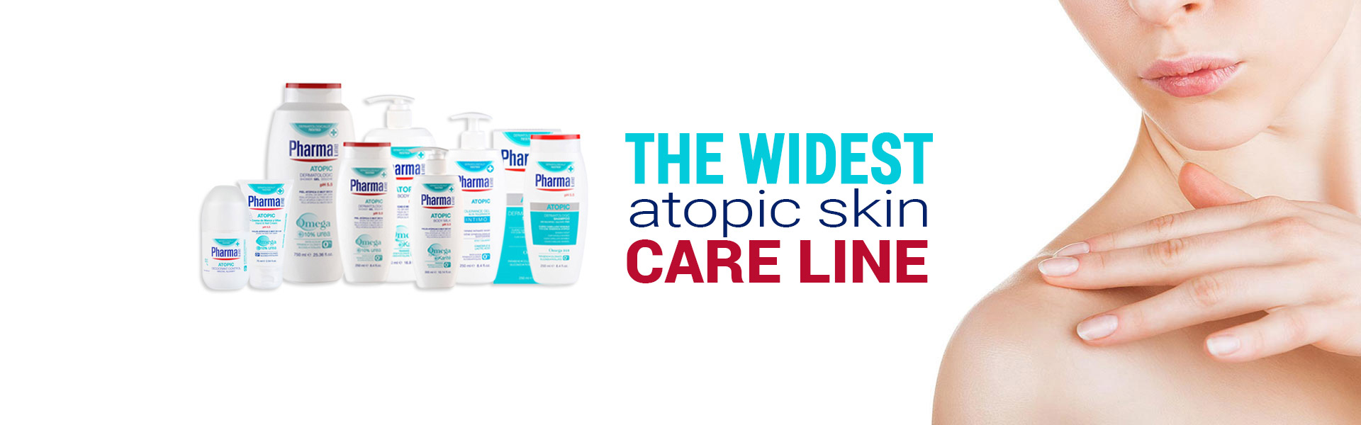 Soaps and creams for atopic dermatitis skin, without silicones. Pharmaline