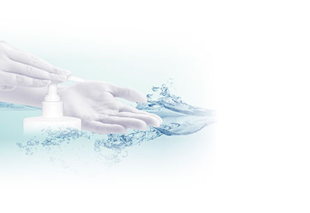 Manos limpias sin agua ni jabón